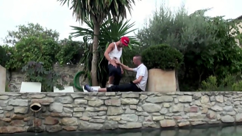 Twink fucked outdoor and in the car by Enzo dikarina