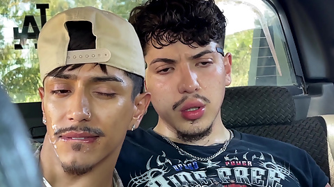 Big Cum Shot! Sucking off My Dl Homie Car Fun Hardcore Gay