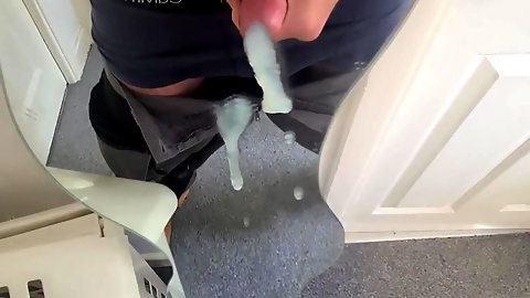 Cum on Mirror