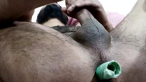Indian Old Man Sex Enjoy with Handmade Dildo