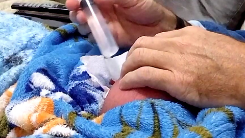 60cc Saline Injection in Each Egg