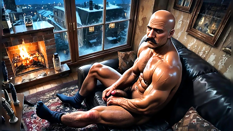 Old Gay Grandpa Ass Fuck Cum