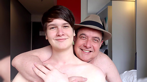 Daddy Showing off His Hot Body