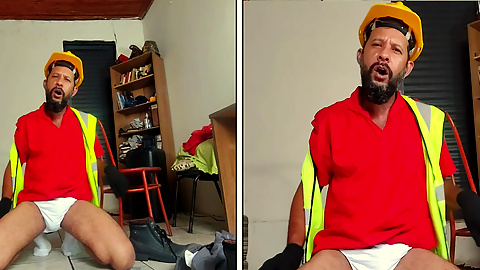 White Underwear - Worker (double Camera)