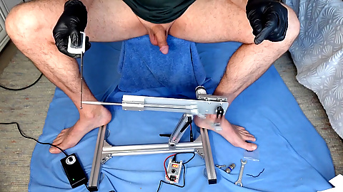 DIY shag machine unboxing, setup, and a thorough ass-fucking review