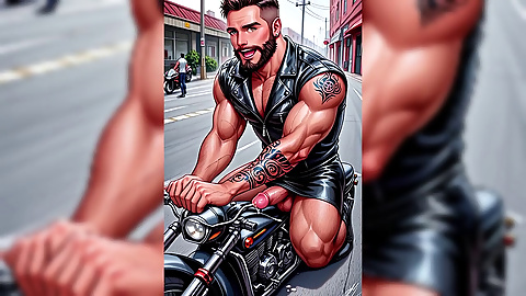 Hottest gay, gay fantasy, gay biker