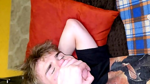 Going deep and hard with my boy all night long