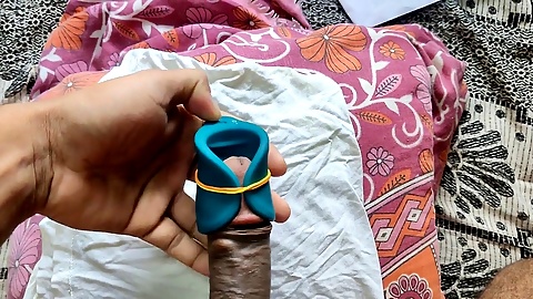 Getting off with a vibrator and some slick lube