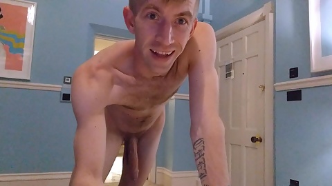 Hot gay twink conor maynard solo jerking fun