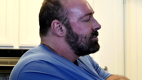 BEARFILMS Hungry Kosher Pig Takes Brad Kalvo Huge Cock