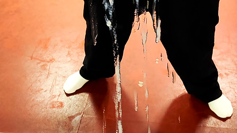 Cumming in front of the mirror with sexy moans