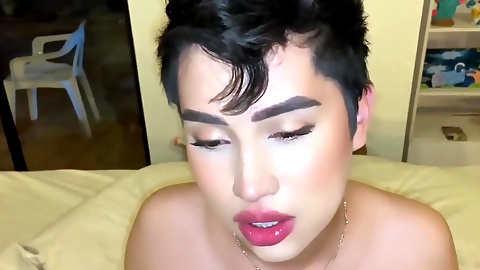 Beautiful Bitch Gets Fucked Bareback in the Ass Until He Cums Inside Her Tight Ass Creampie