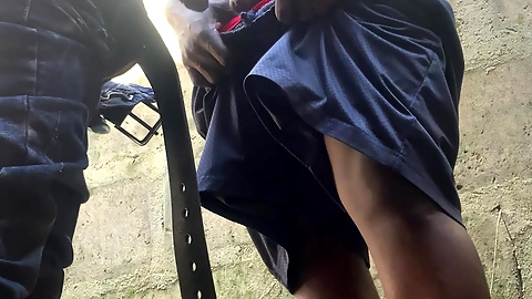 Smashing That Fat Ass in an Uncompletable Building as He Struggle with the Dick