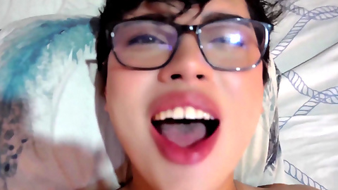 Cute Gay Rides Cock Like an Expert Bitch