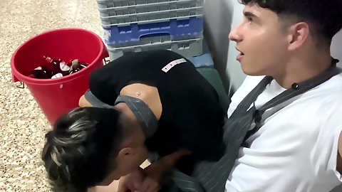 Agf:: My Partner and I Know How to Make the Most of Our Breaks at Work... Will They Catch Us?