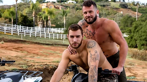 NEXT DOOR BUDDIES - Off- Road to On-Cock - Johnny & Carter's Raw Flip-Fuck Adventure