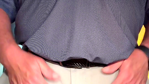 Just a guy at work with a little something special underneath