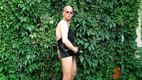 The Horny Rubber Gardener 26 (Wet Play & Piss)