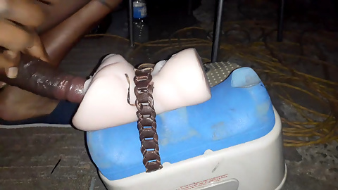 Sex Machine Cumshot. Juicy cumshot. Homemade machine.