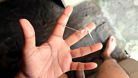 A Horny Boy Wishes a Very Happy New Year To HIs XH Family, Got Naked Outside In The Winter And Celebrates The Day With Cum