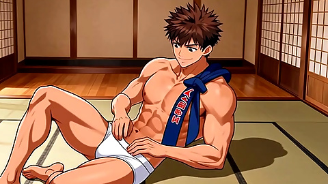 Dojo After Practice with Tetsuo  - Gay Karate Yaoi JOI