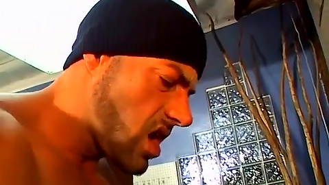 Filling His Muscle Man Hole